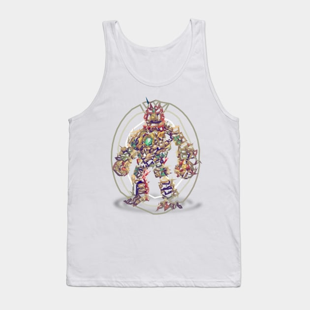 Massive Knack Original Line Art Tank Top by Unicorn Formula